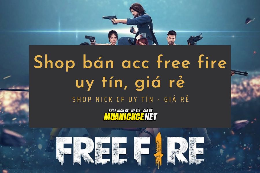 mua acc free fire giá rẻ