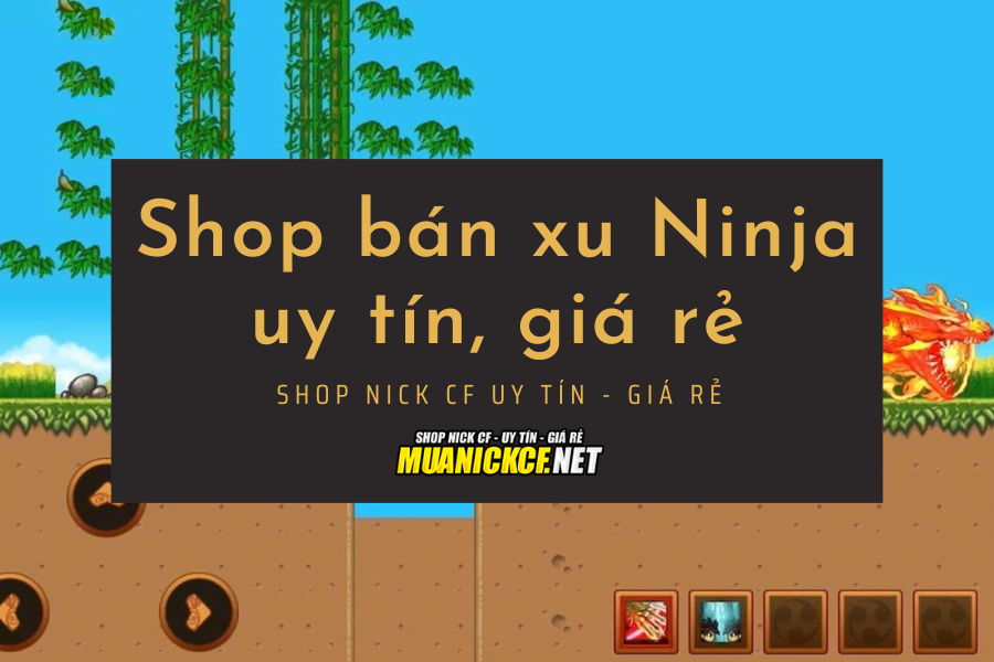 Shop bán xu Ninja uy tín, giá rẻ