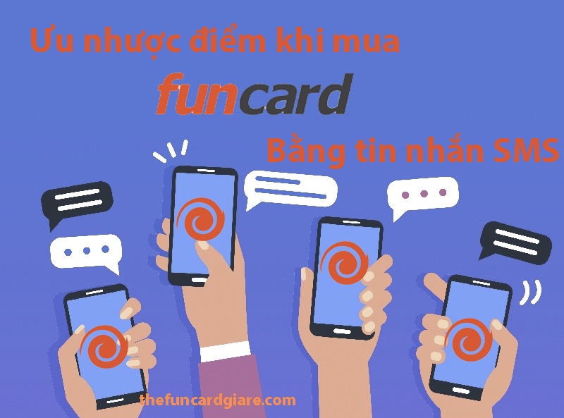 mua thẻ Funcard bằng tin nhắn SMS
